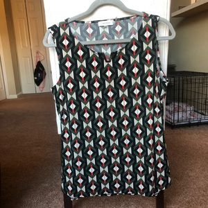 Calvin Klein Patterned Tank